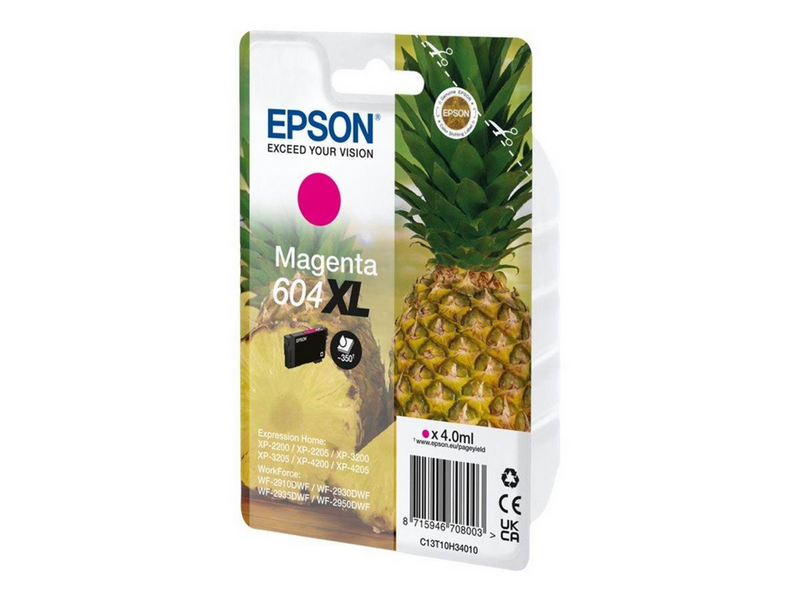 Epson 604XL - XL - magenta - original - ink cartridge