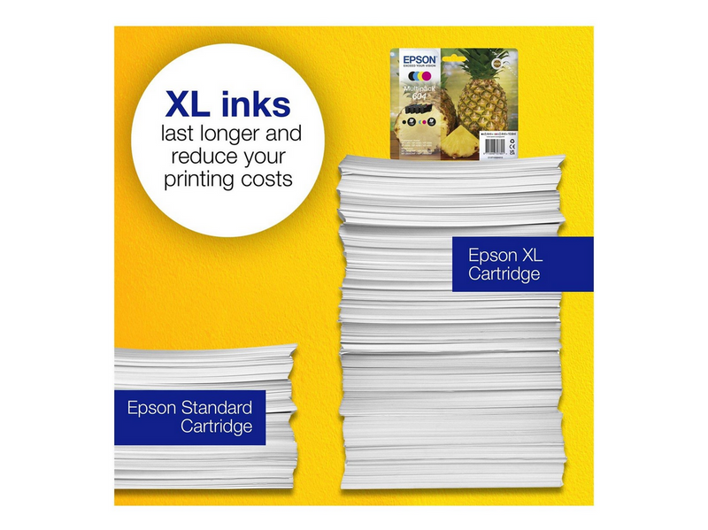 Epson 604 Multipack - 4-pack - black yellow cyan magenta - original - ink