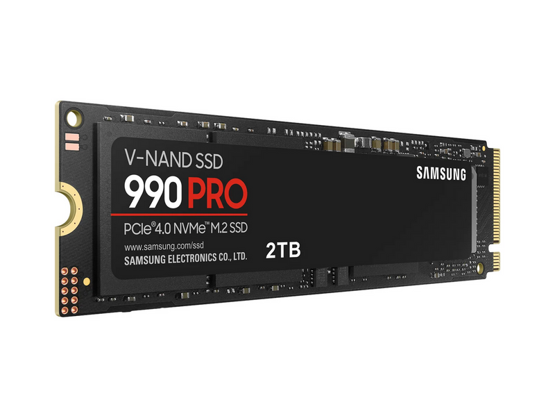 Samsung 990 Pro SSD - 2TB - Ohne Kühlkörper - M.2 2280 - PCIe 4.0