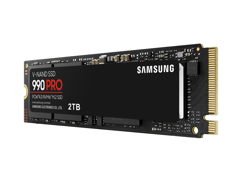 Samsung 990 Pro SSD - 2TB - Ohne Kühlkörper - M.2 2280 - PCIe 4.0