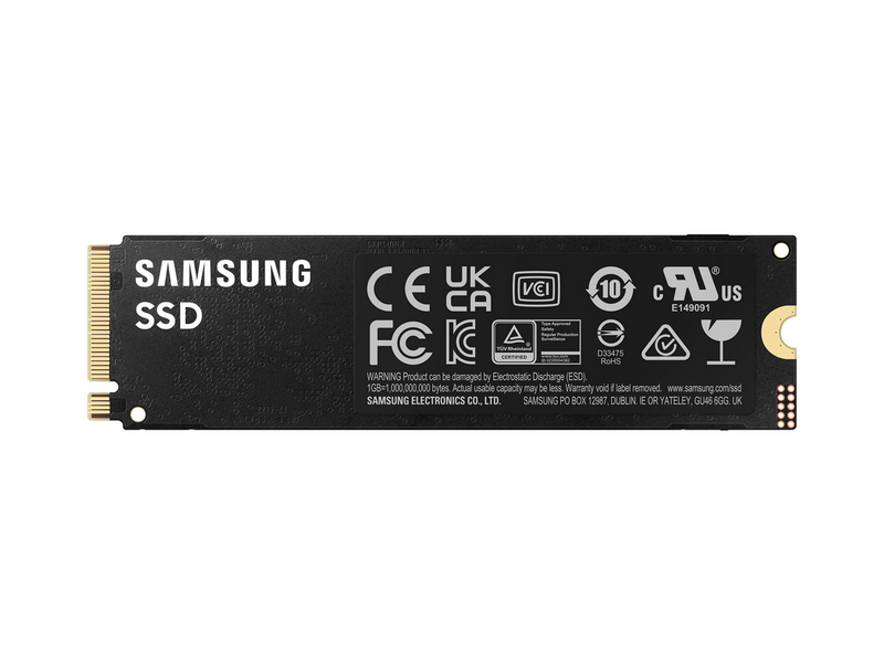 Samsung 990 Pro SSD - 2TB - Ohne Kühlkörper - M.2 2280 - PCIe 4.0