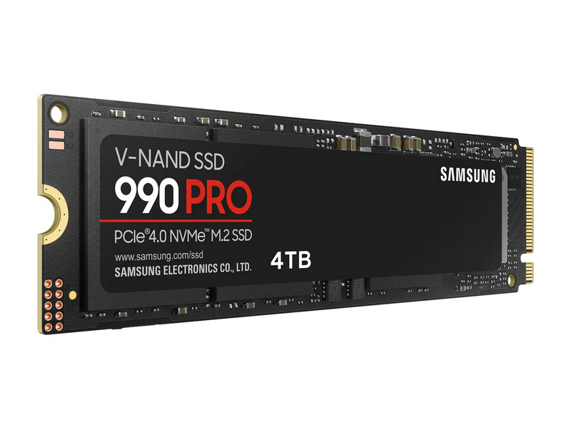 Samsung 990 Pro SSD - 4TB - Ohne Kühlkörper - M.2 2280 - PCIe 4.0