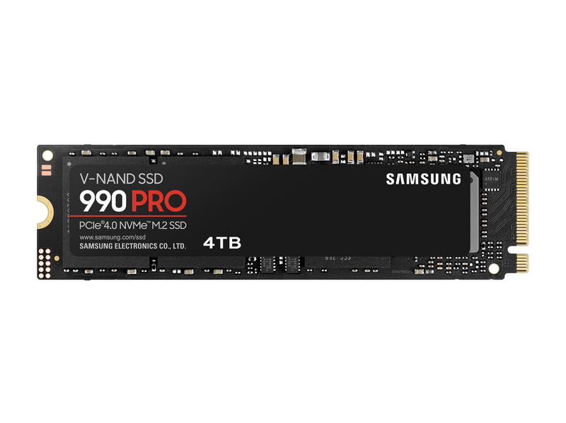 Samsung 990 Pro SSD - 4TB - Ohne Kühlkörper - M.2 2280 - PCIe 4.0