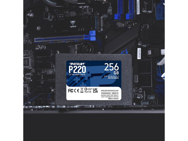 Patriot P220 SSD - 256GB - 2.5" - SATA-600