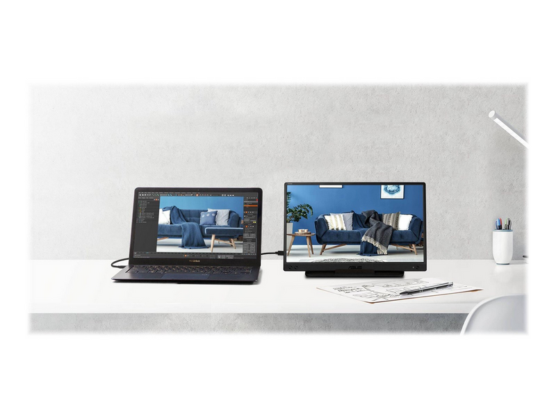 15" ASUS ZenScreen MB166C - 1920x1080 (FHD) - 60Hz - IPS