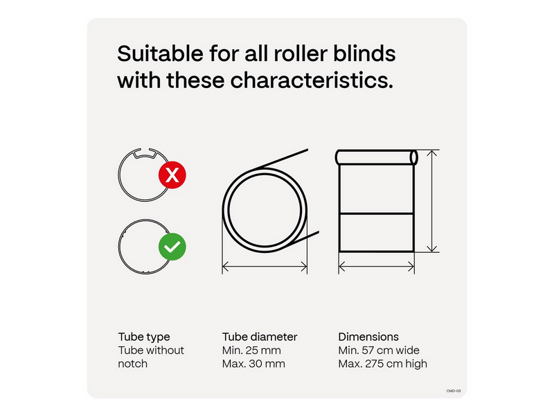 MotionBlinds retrofit Rollomotor mit Bluetooth