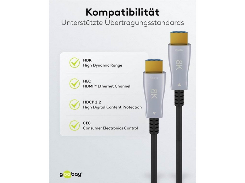 Pro HDMI 2.1 Hybrid - 10m - Schwarz