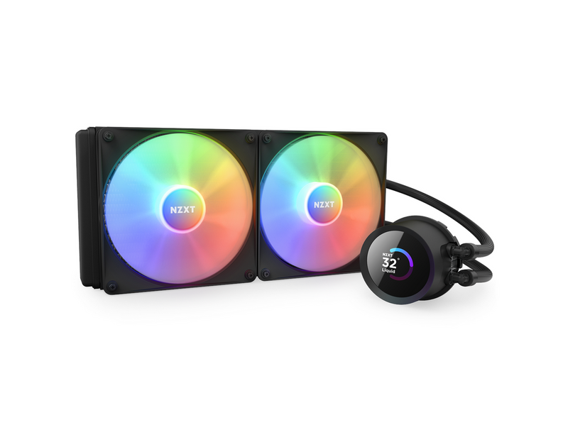 NZXT Kraken 280 Black RGB - CPU-Wasserkühlung - Max 32 dBA