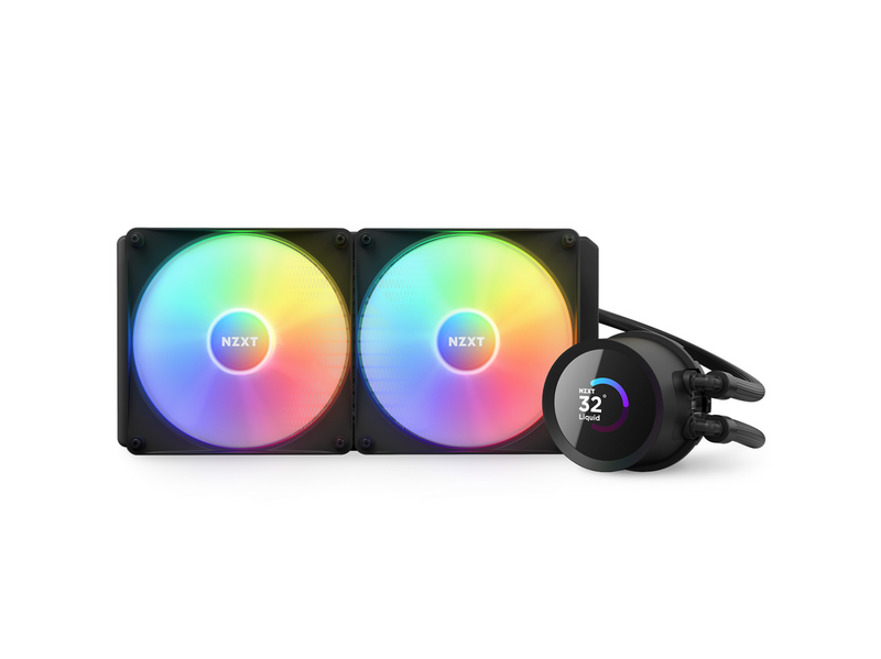 NZXT Kraken 280 Black RGB - CPU-Wasserkühlung - Max 32 dBA