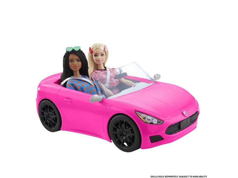 Barbie Pink Convertible 2-Seater Vehicle