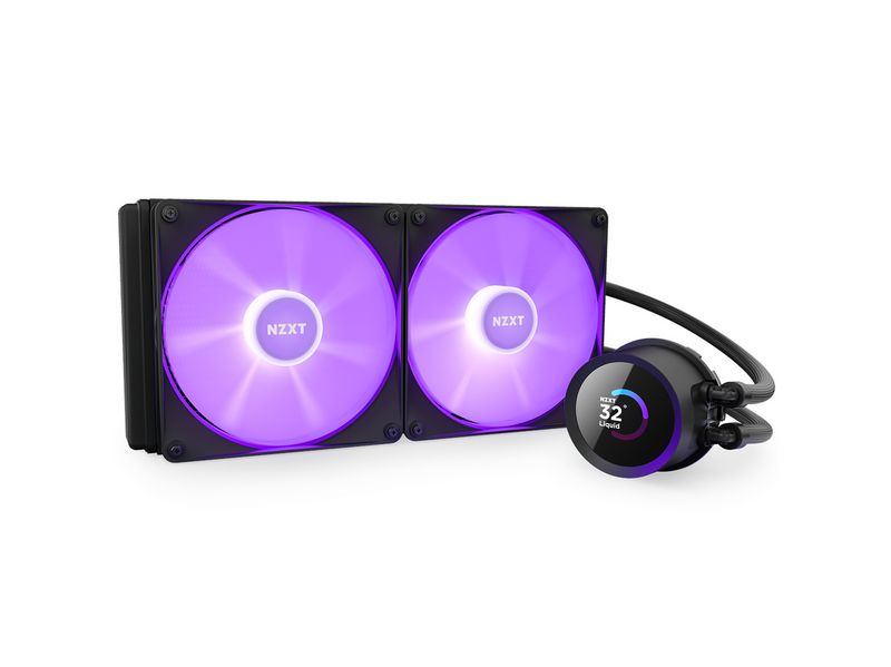 NZXT Kraken 280 Black RGB - CPU-Wasserkühlung - Max 32 dBA