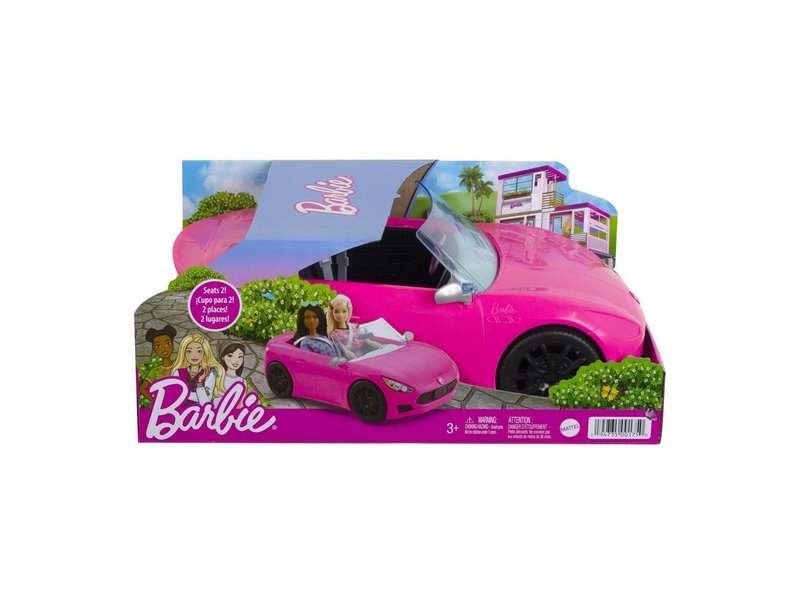 Barbie Pink Convertible 2-Seater Vehicle