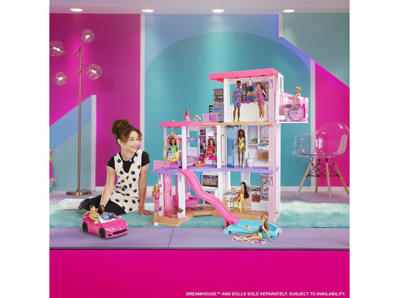 Barbie Pink Convertible 2-Seater Vehicle