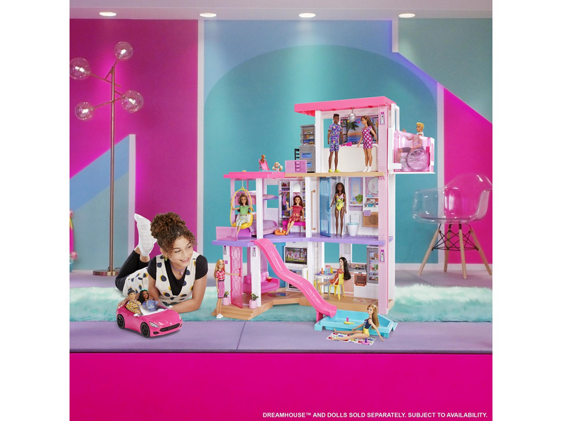 Barbie Pink Convertible 2-Seater Vehicle