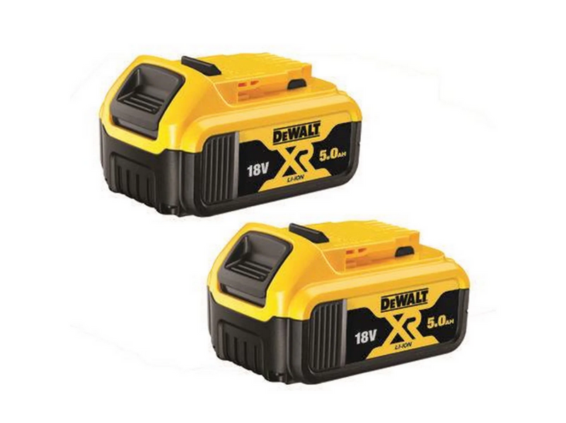 Dewalt DCB184P2-XJ 18 V 5 Ah Battery Set
