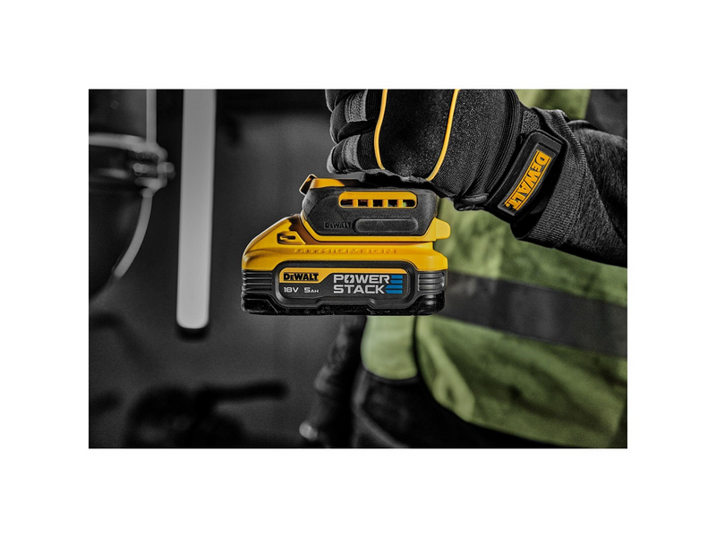 Dewalt DCBP518H2-XJ 18V XR POWERSTACK 5AH Battery, Twin Pack
