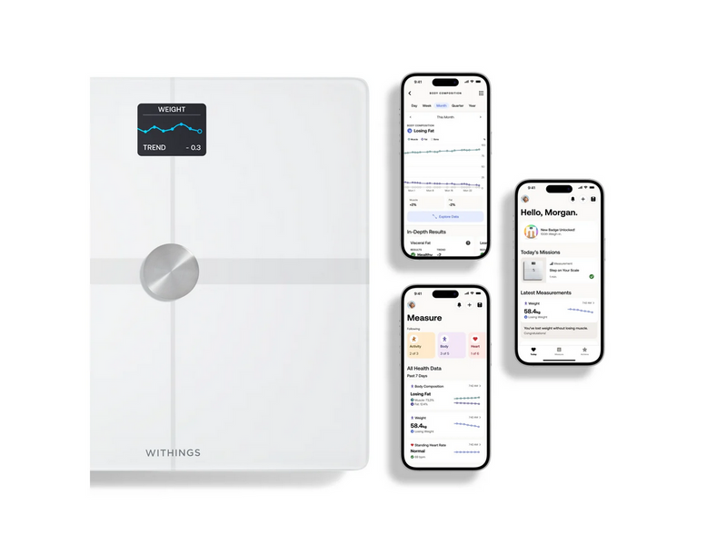 Withings Analysewaage Body Smart - Weiß