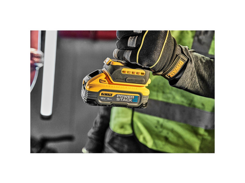 Dewalt DCBP518H2-XJ 18V XR POWERSTACK 5AH Battery, Twin Pack