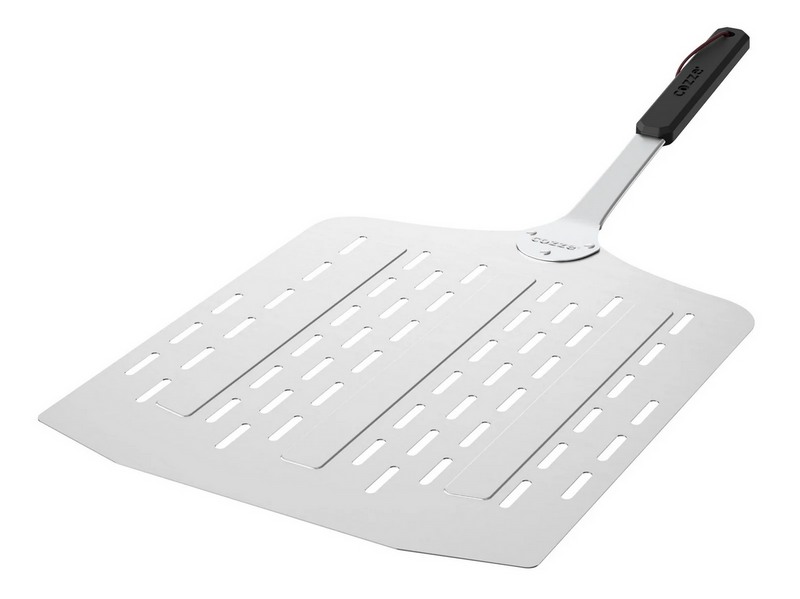 cozze ® leichter Pizzaspachtel mit Löchern 75 x 40 x 35 cm Aluminium