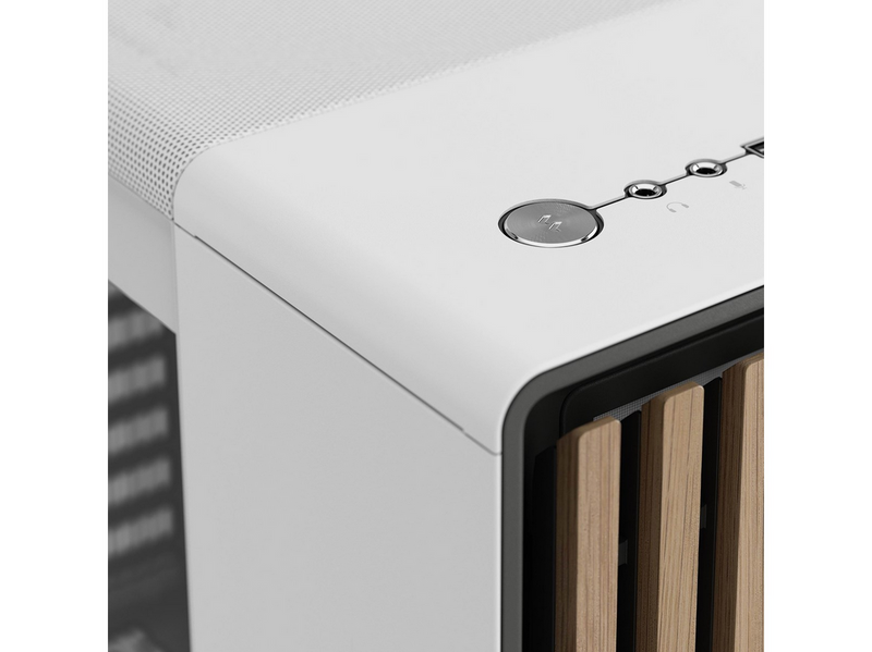 Fractal Design North TG - Chalk White - Gehäuse - Miditower - Weiß