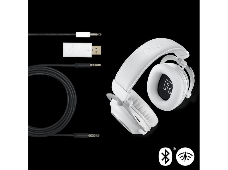 Logitech G PRO X 2 - LIGHTSPEED Wireless Gaming Headset - Weiß