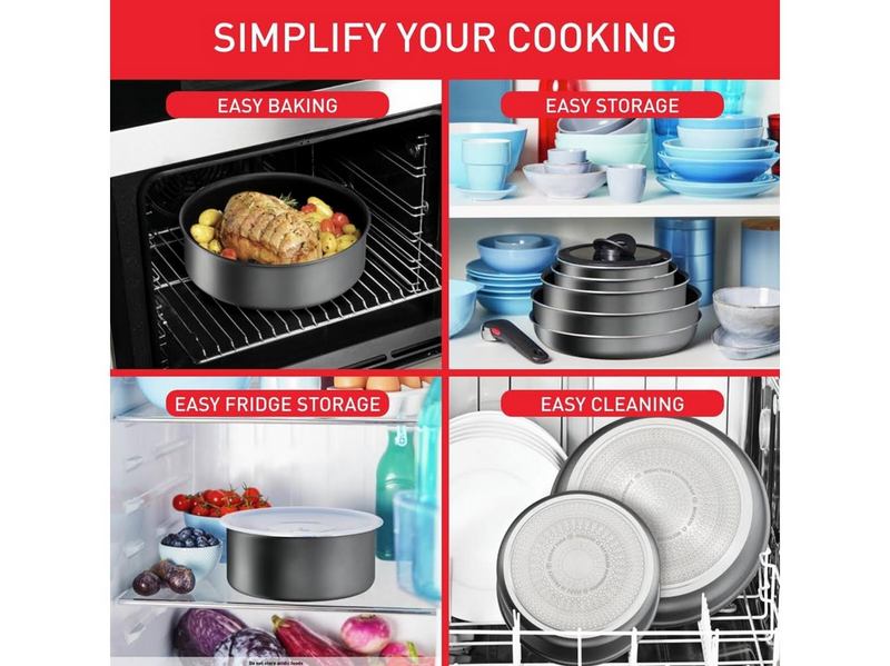 Tefal Ingenio Daily Chef ON - 8 teiliges Kochtopf-Set