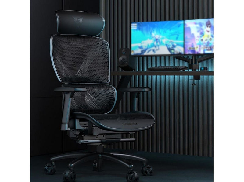 TX3 XTC Mesh Bürostuhl - Schwarz - Mesh fabric - Bis zu 125 kg