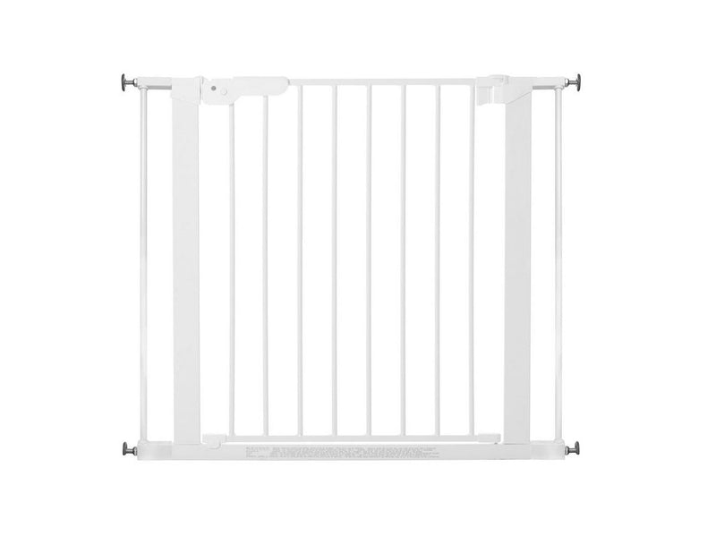 BabyDan Premier Safety Gate with 2 Extensions White 86-93.3 cm