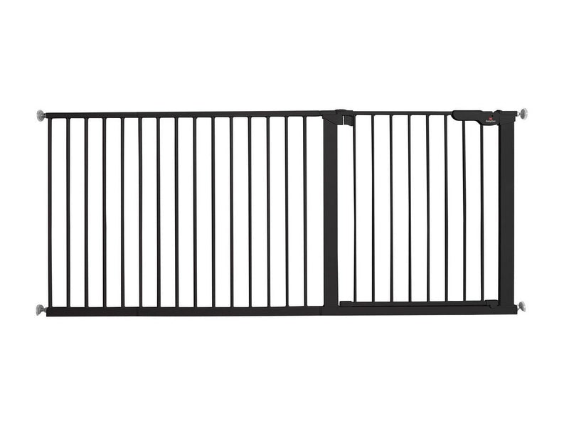 BabyDan Premier Safety Gate Extra Wide Black 171.3-177.1 cm