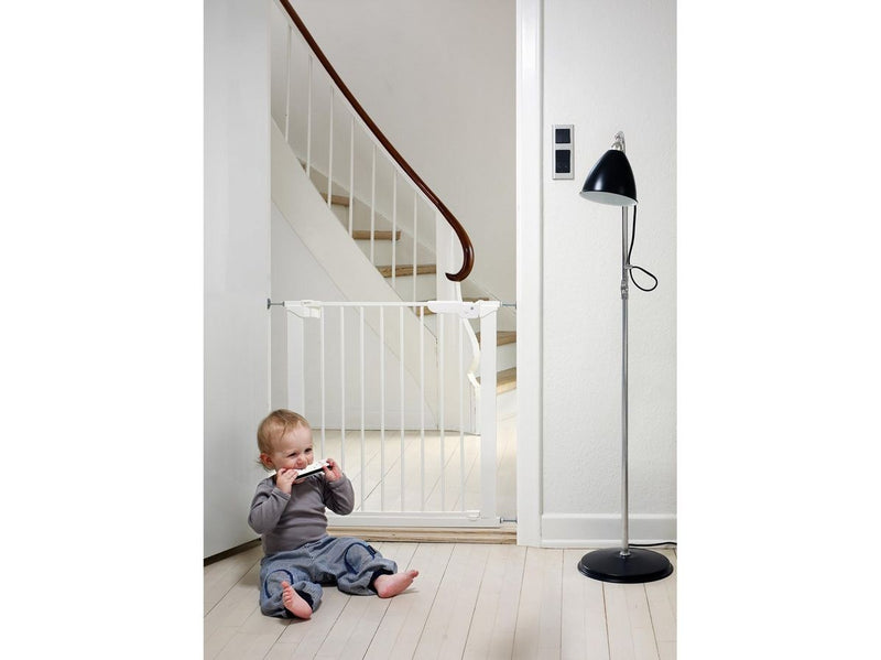 BabyDan Premier Safety Gate Extra Wide White 132.5-138.7 cm