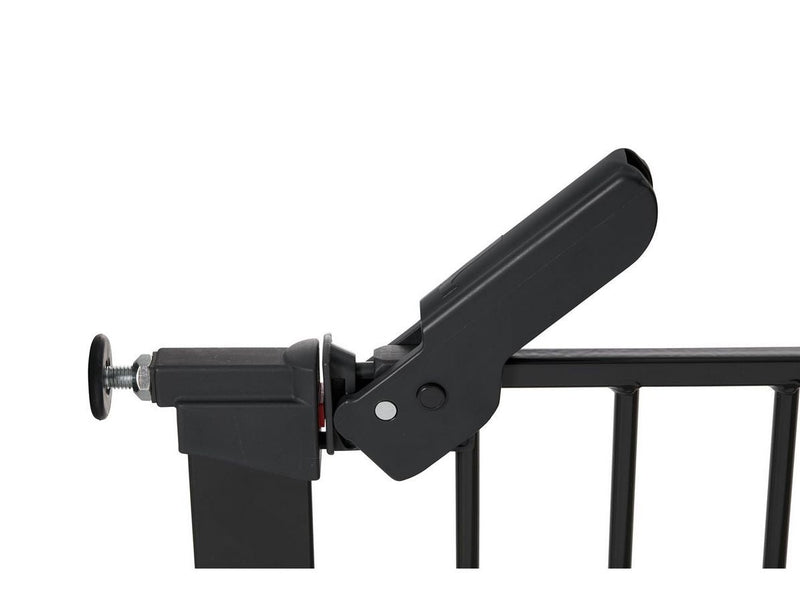 BabyDan Premier Safety Gate with 2 Extensions Black 86-93.3 cm