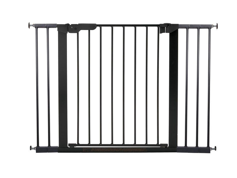 BabyDan Premier Safety Gate with 5 Extensions Black 105.5-112.8 cm