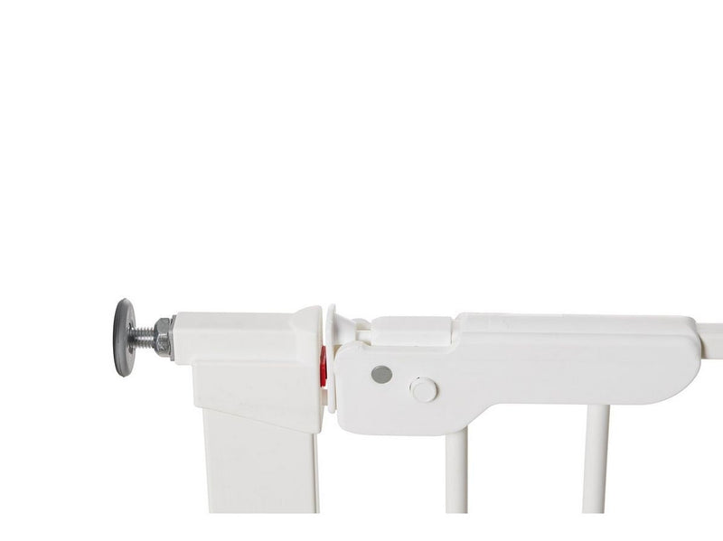 BabyDan Premier Safety Gate with 6 Extensions White 112-119.3 cm