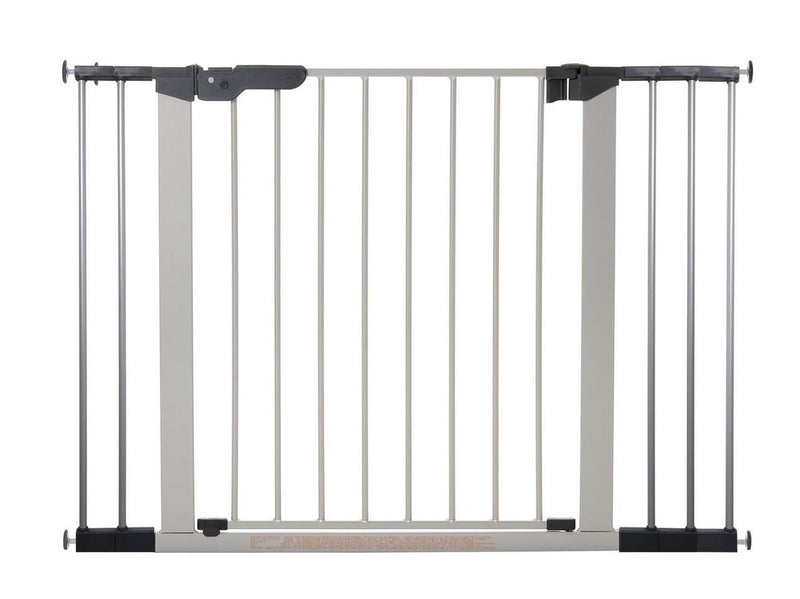 BabyDan Premier Safety Gate with 5 Extensions Silver 105.5-112.8 cm