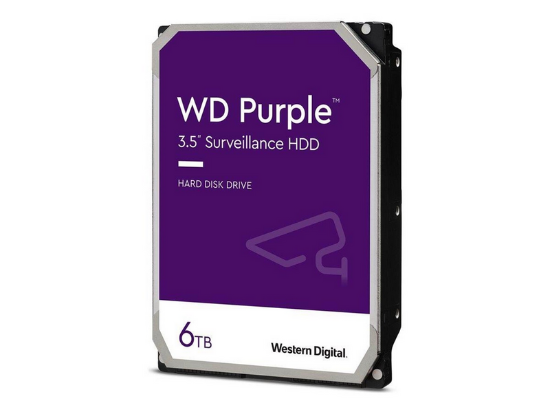 WD Purple - 6TB - Festplatten - WD64PURZ - SATA-600 - 3.5"