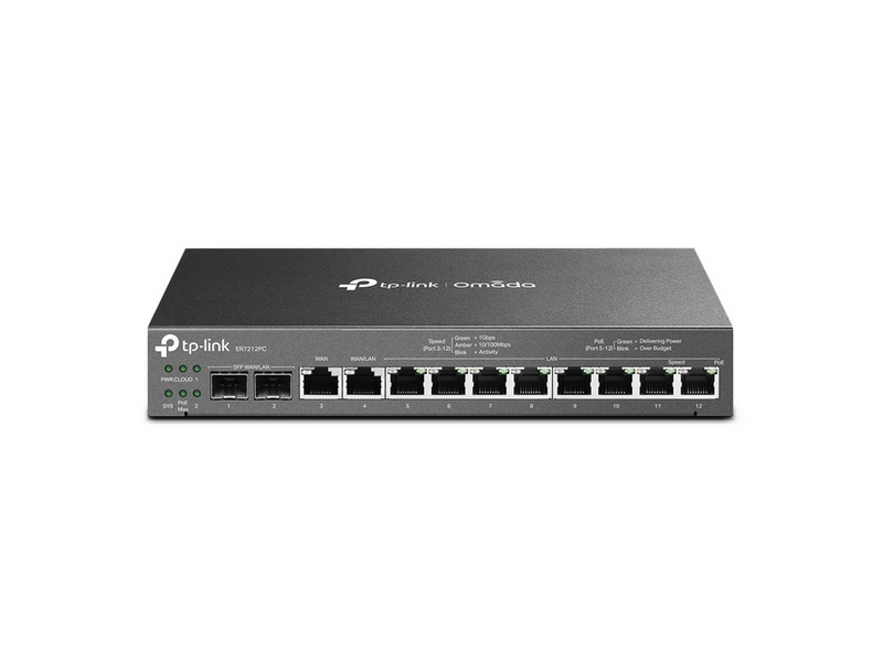 TP-Link ER7212PC Omada 3-in-1 Gigabit VPN Router - Router