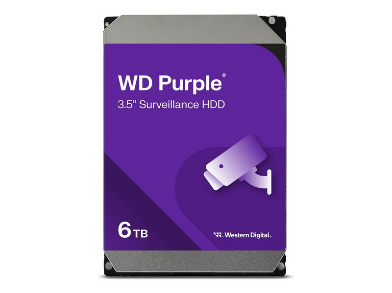 WD Purple - 6TB - Festplatten - WD64PURZ - SATA-600 - 3.5"