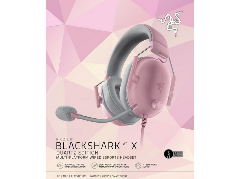 Razer BlackShark V2 X - Quartz