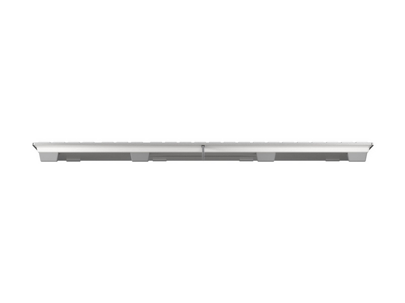 Cherry KC 6000 SLIM FOR MAC - Tastatur - Nordic ISO - Silber