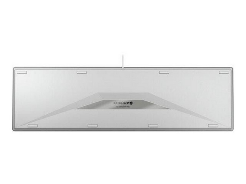 Cherry KC 6000 SLIM FOR MAC - Tastatur - Nordic ISO - Silber