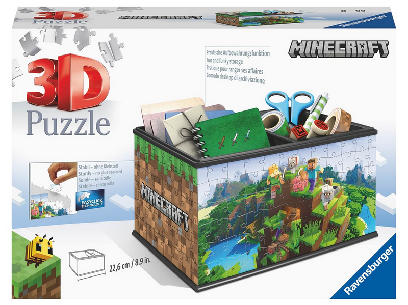 Ravensburger Aufbewahrungsbox Minecraft 3D Puzzle