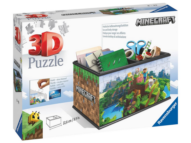 Ravensburger Aufbewahrungsbox Minecraft 3D Puzzle