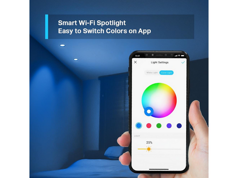 TP-Link Tapo L630 (4-pack) Smart Wi-Fi Spotlight Multicolor
