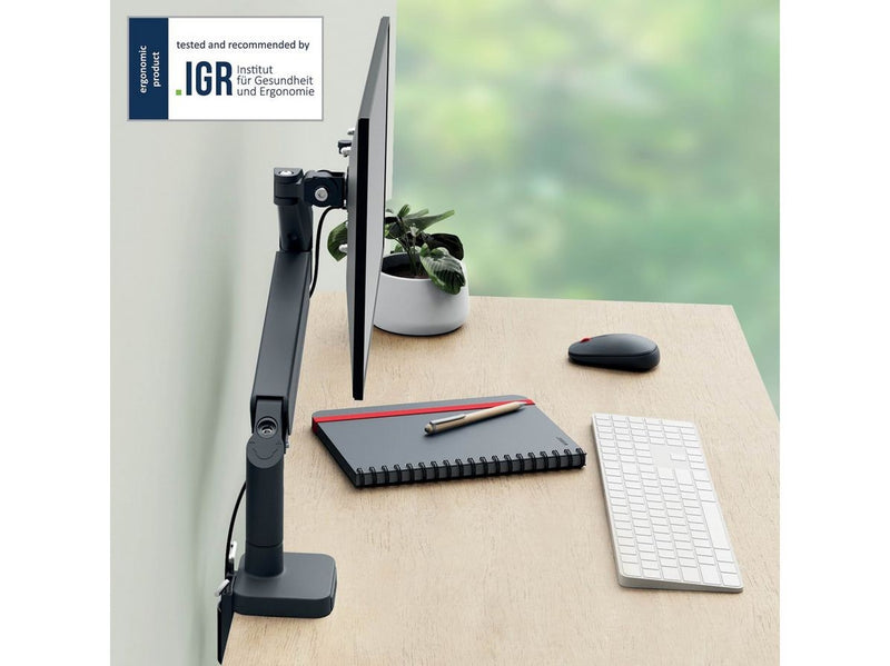 Leitz Ergo Platzsparender Single Monitorarm