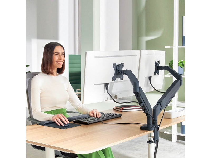 Leitz Ergo Platzsparender Dual Monitorarm
