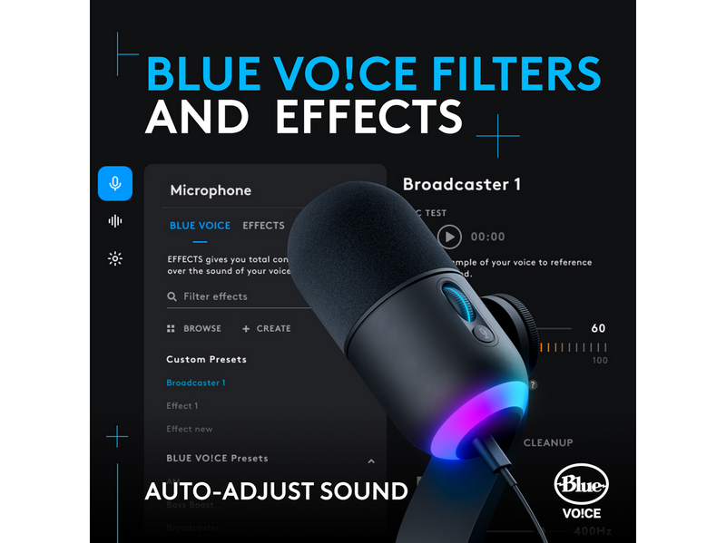 Logitech G Yeti GX - Schwarz