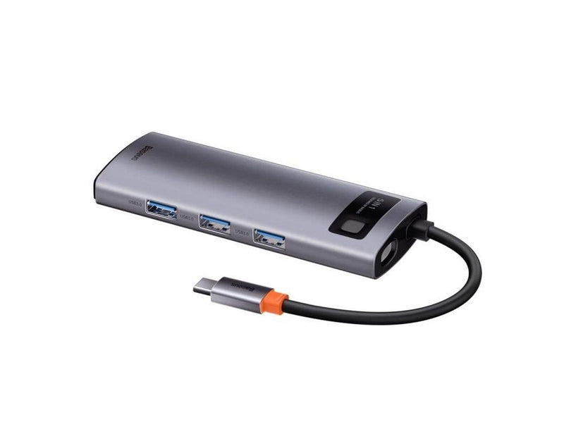 Baseus Hub 5in1 Metal Gleam Series USB-C to 3x USB 3.0 + HDMI + USB-C PD
