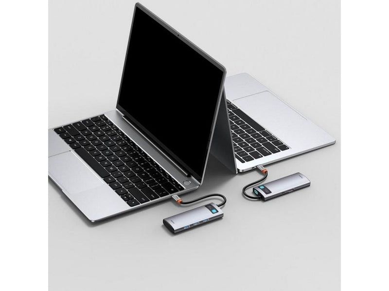 Baseus Hub 5in1 Metal Gleam Series USB-C to 3x USB 3.0 + HDMI + USB-C PD