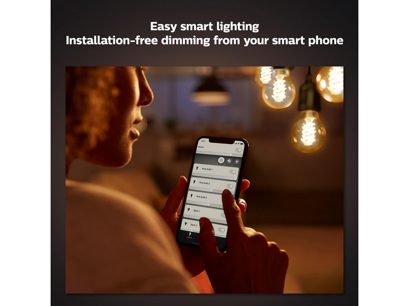 Philips Hue Filament Globe G93 7W White E27
