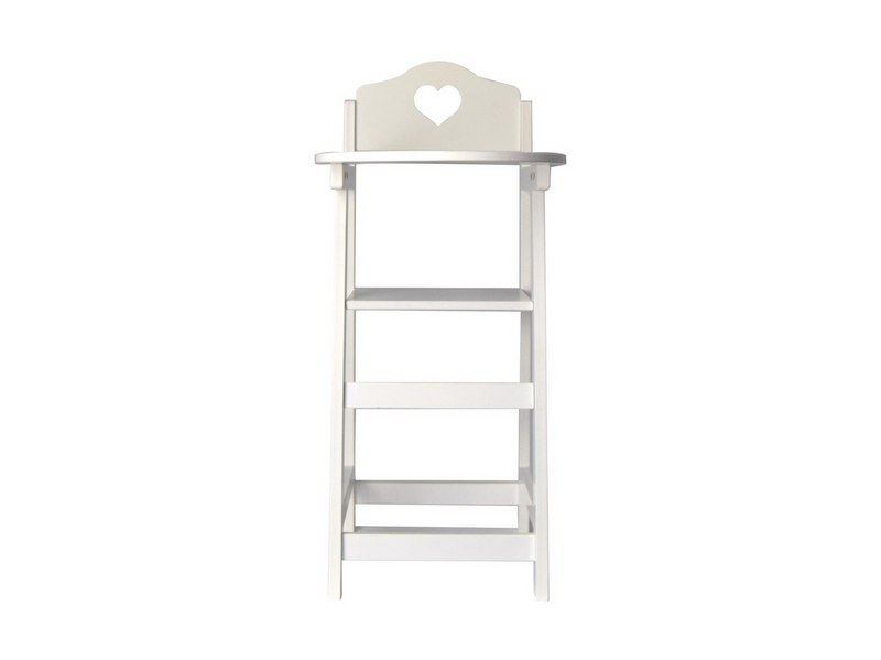 Happy Friend Wooden Doll High Chair